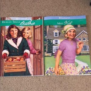 two american girl doll books